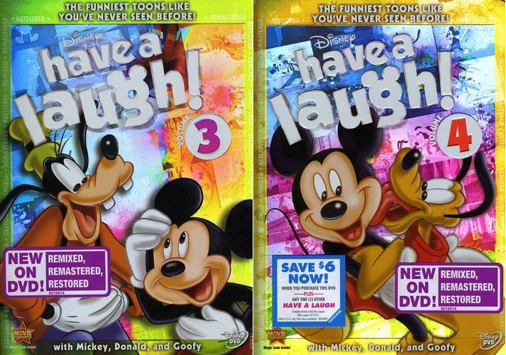 Have a Laugh! Volume 3 and 4 DVD Review: Samplers of Disney's Animated  Stars - Cinema Sentries