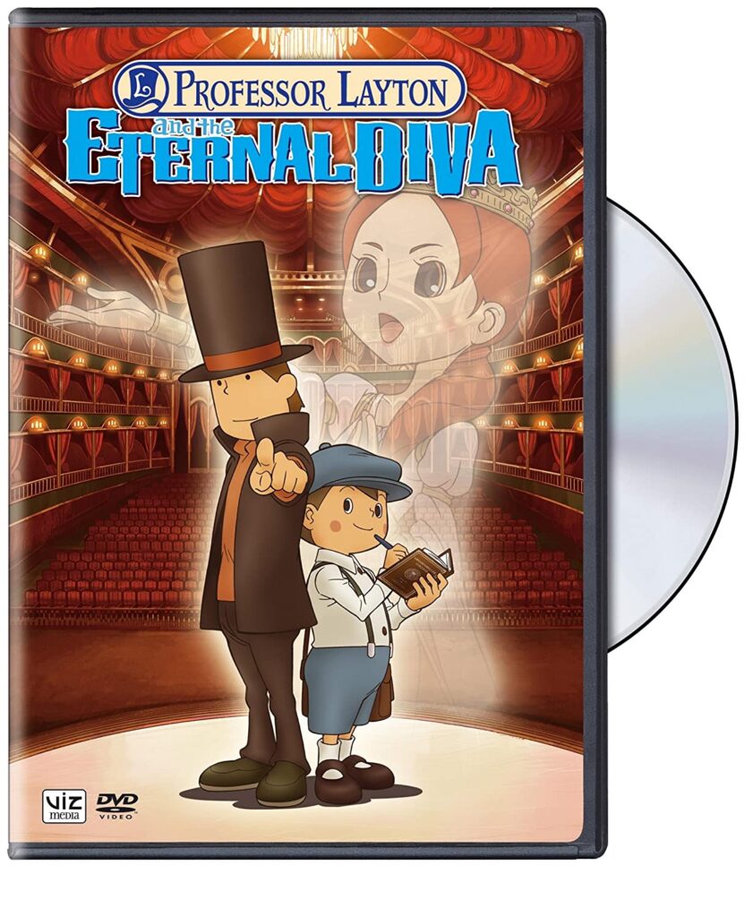 Professor Layton and the Eternal Diva DVD Review: Animated Sleuthing  Success - Cinema Sentries