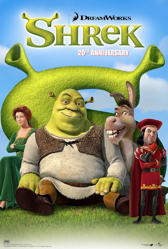 DreamWorks Animation's 'Shrek' Returns to Movie Theaters Nationwide for  20th Anniversary - Cinema Sentries