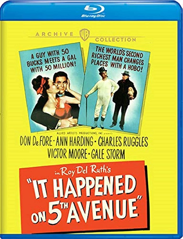 movie review it happened on 5th avenue