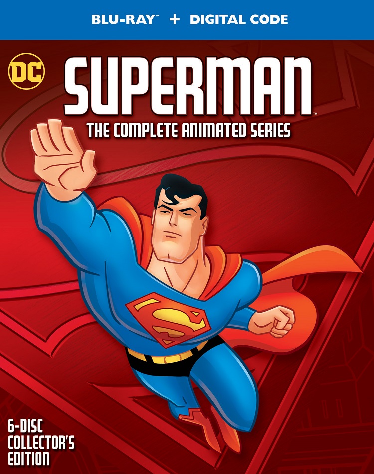 A cover for the Superman Animated series