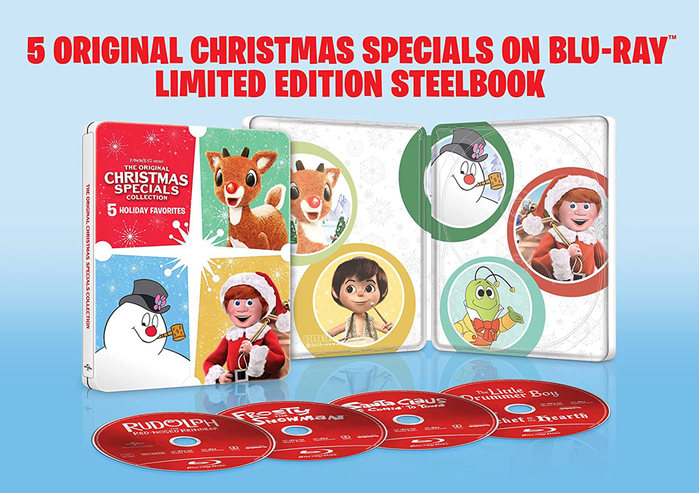 Five Original Christmas Special DVDs are available