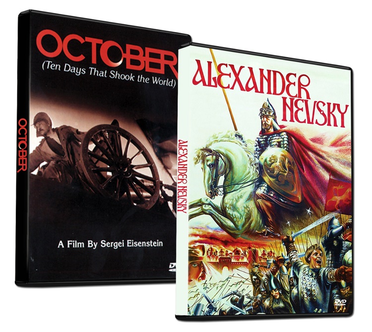 Two from Sergei Eisenstein: October & Alexander Nevsky DVD Reviews