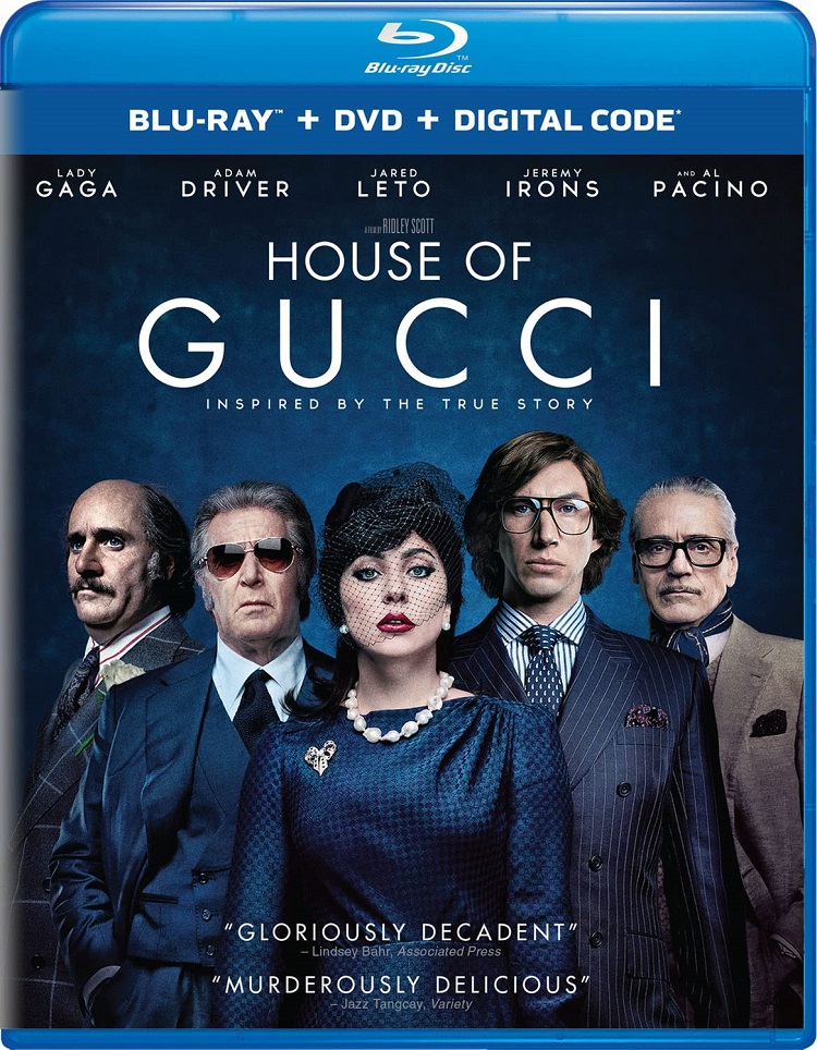 A custom cropped poster of House of Gucci