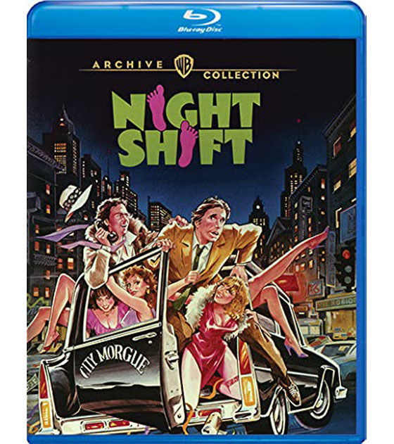 Night Shift DVD VIDEO MOVIE Ron Howard morgue workers call-girl service  comedy