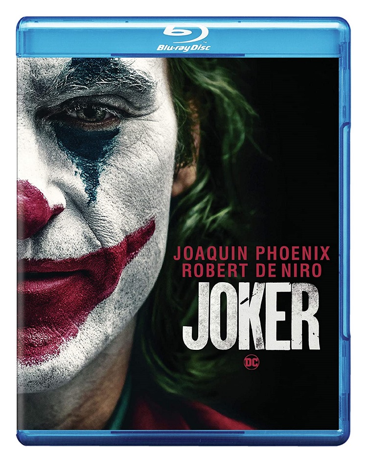 The blu - ray cover for the joker.