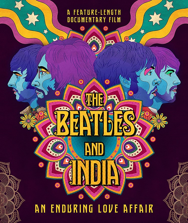 The Beatles in India, an enduring love affair poster