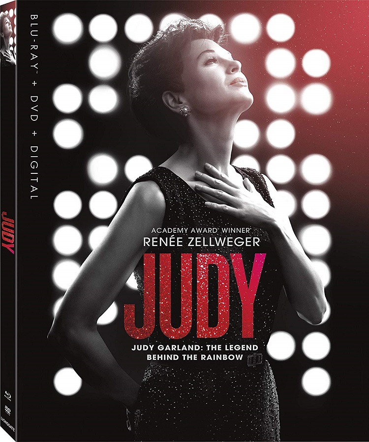 The DVD Cover of the award winning movie Judy