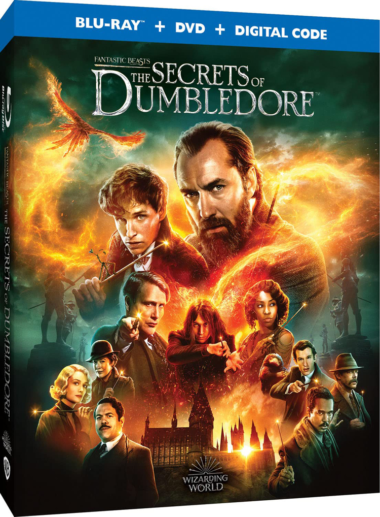 DVD Cover of the movie The Secrets of Dumbledore