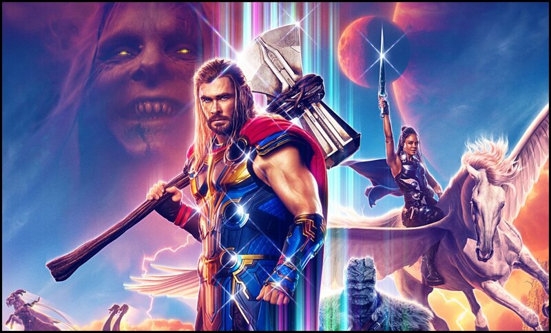 Thor Love and Thunder, Directed by Taika Waititi poster