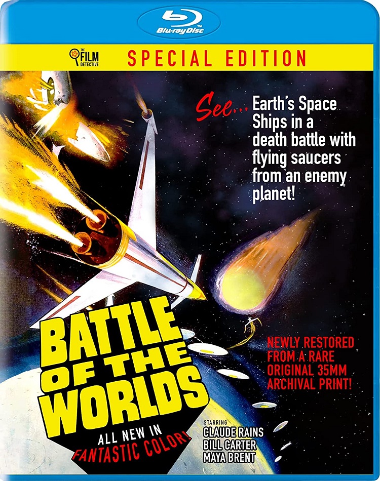 Battle of the Worlds Blu Ray Review Poster