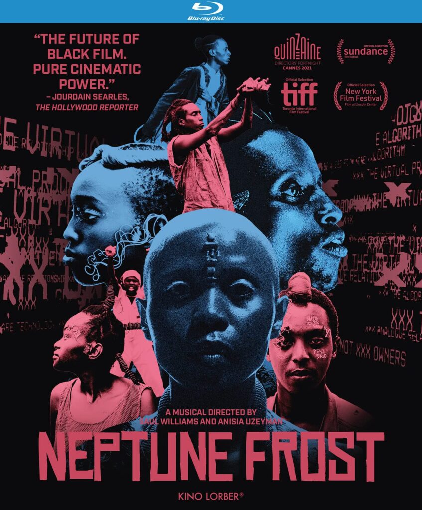 The poster of the movie Neptune Frost