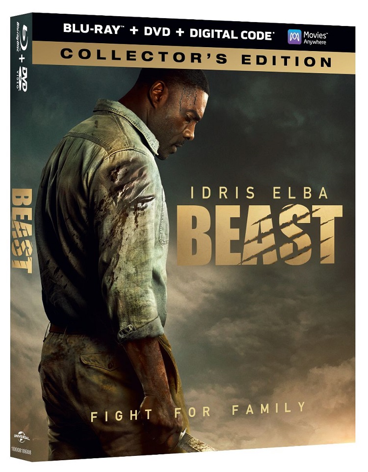 Beast Starring Idris Elba Film Poster Image