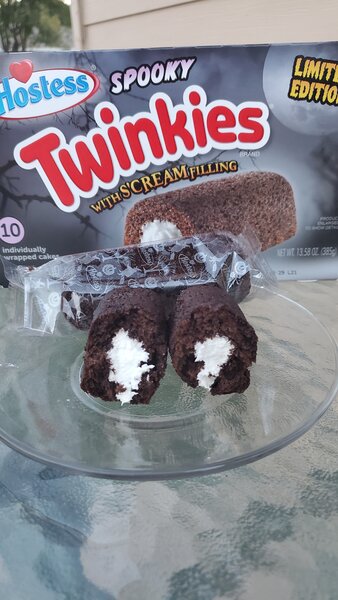 The view of the twinkies spooky packet