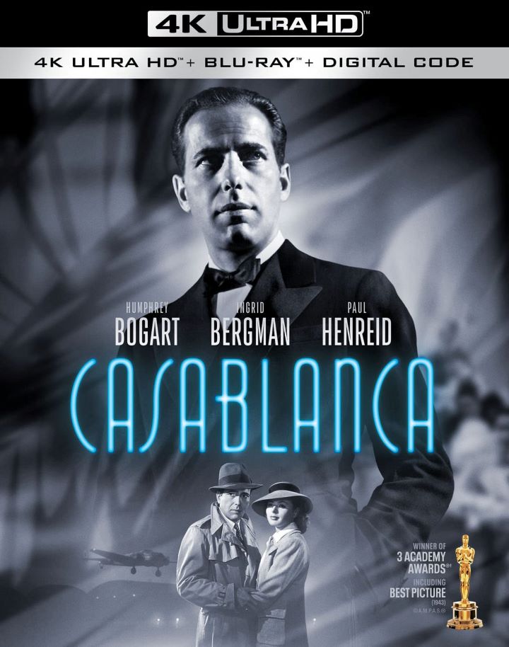 Casablanca 4K Film Poster Image