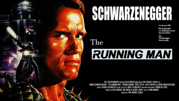 Schwarzenegger The Running Man Poster