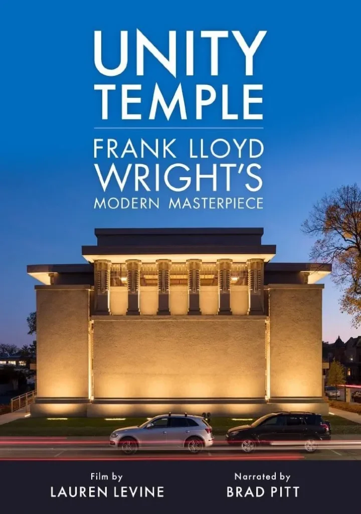 Poster of temple frank lloyd wrights