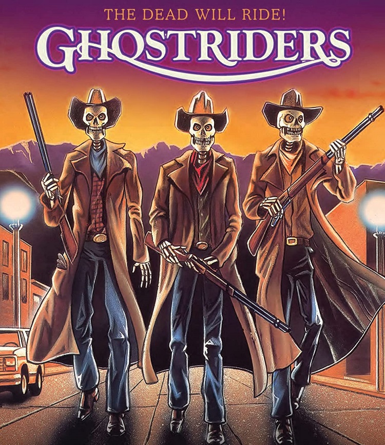 The dead will ride, ghostriders, a film poster