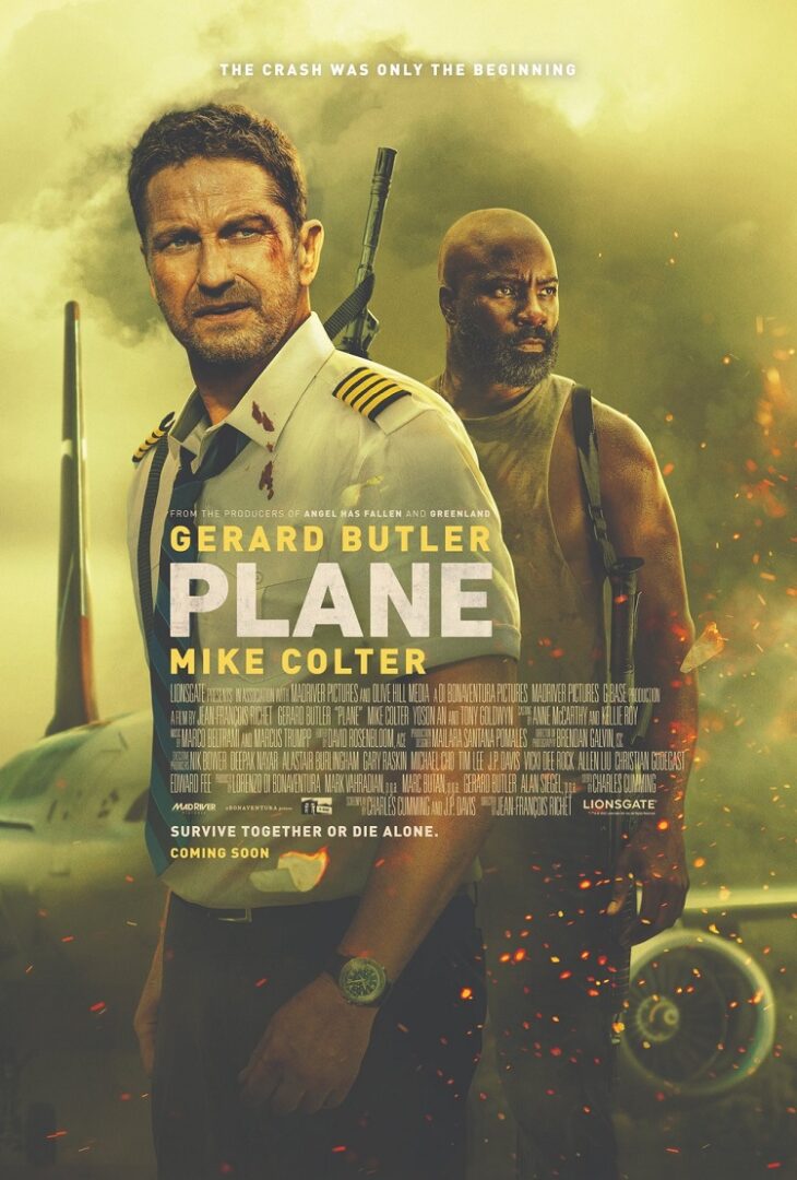 Plane Movie Review Gerard Butler Leads a Satisfying Shoot'em Up