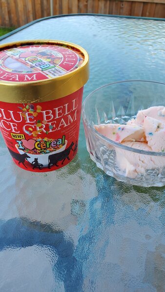 I Heart Cereal  Blue Bell Ice Cream