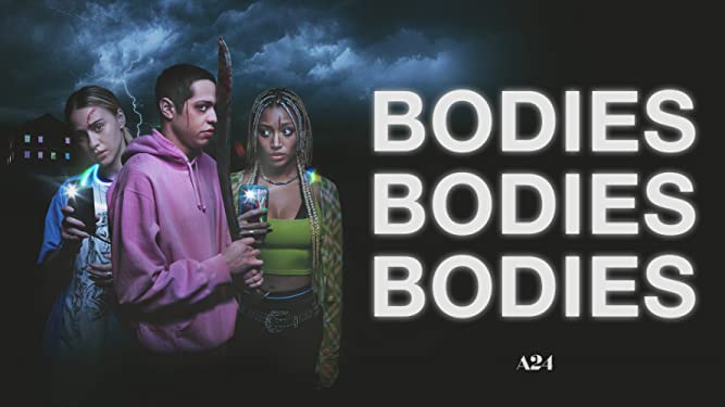 Bodies Bodies Bodies Poster on display of the website