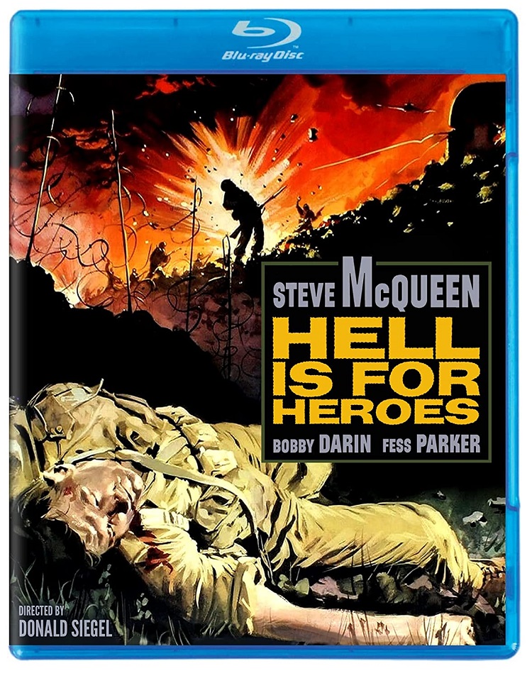 Hell is For Heroes Movie Poster for a DVD Case