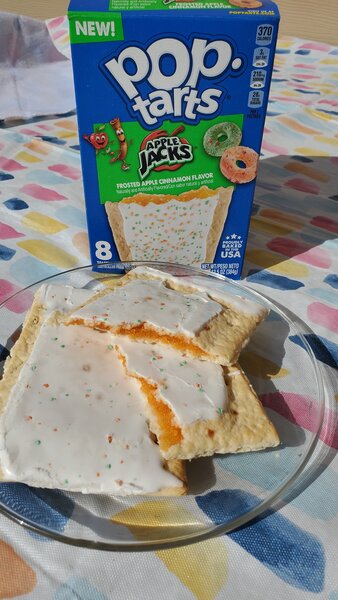 Pop Tarts Apple Jacks Cheese Box