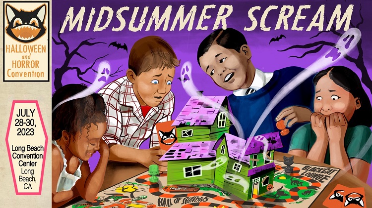 Midsummer Scream Game Board Poster