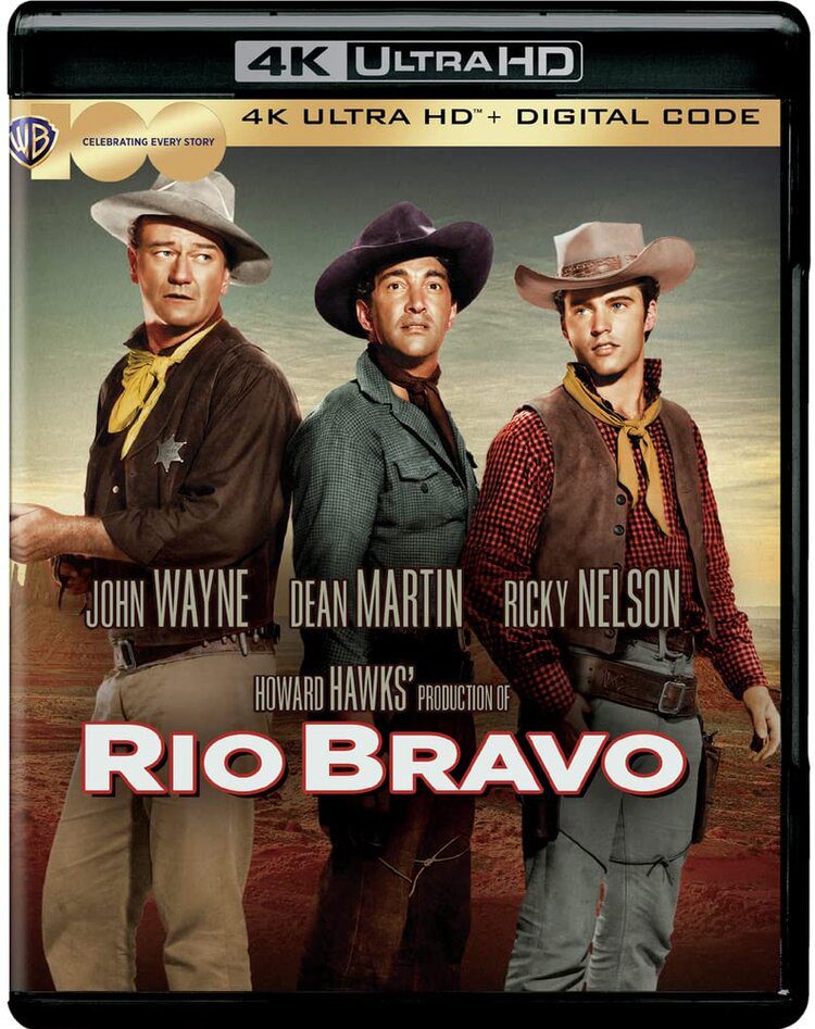 Rio Bravo Poster With Three Actors on Poster