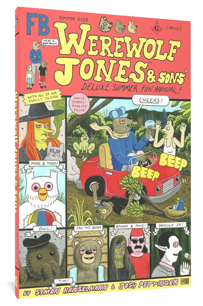 Werewolf Jones Sons Deluxe Super Fun Comic