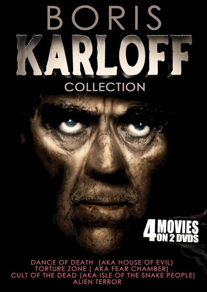 Boris Karloff Collection DVD Review: Viva Karloff! These Four Movies ...