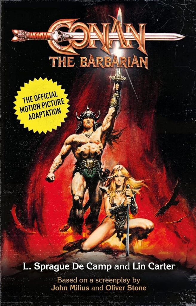 The cover of conan the barbarian.