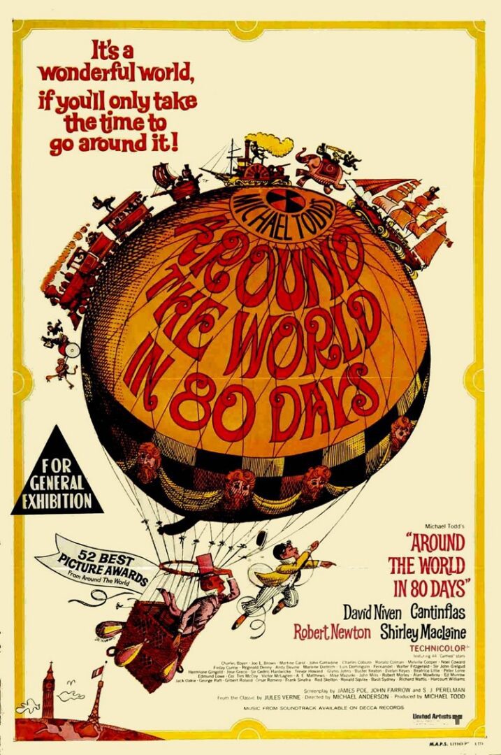 Around the World in 80 Days (1956) Movie Review: Hollywood Takes the Scenic Route Around the World in 80 Days (1956) Movie Review: Hollywood Takes the Scenic Route
