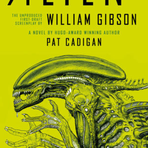A book cover for the Alien