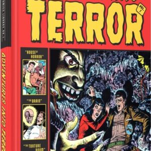 The cover of adventures into terror.