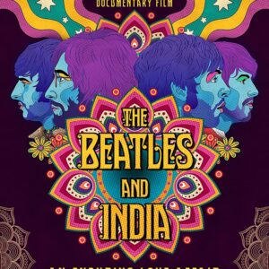 The Beatles in India, an enduring love affair poster