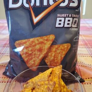 View of the doritos sweet tangy bbq