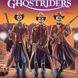 The dead will ride, ghostriders, a film poster
