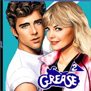 A limited edition poster of the movie Grease