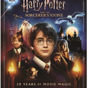 A movie cover for the Harry Potter and the Sorcerer’s Stone