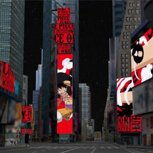 Toei Animation to Paint Times Square Red Image