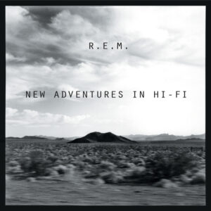 A cover art fo the R.E.M New Adventures in Hi-Fi