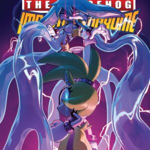 A cover for the cartoon Sonic the Hedgehog