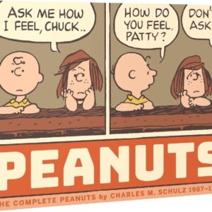 The Complete Peanuts Cartoon Book Front Cover in Color