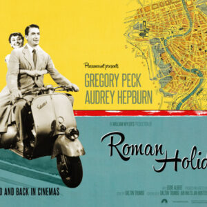 Poster of roman holiday, a film