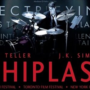 Whiplash movie poster on display of the website